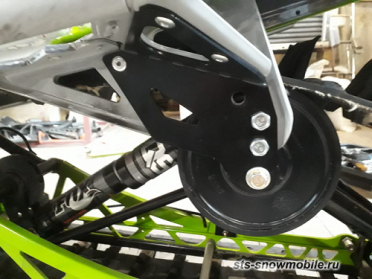 Комплект кронштейнов крепления задней подвески на снегоходы Arctic Cat Hardcore EVO, 153\