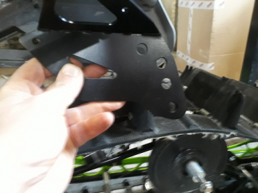 Комплект кронштейнов крепления задней подвески на снегоходы Arctic Cat Hardcore EVO, 153\