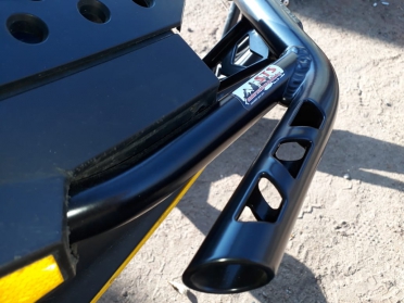 Передний бампер для снегохода Ski-Doo,  (толстостенная труба АМГ5) артикул STSПБс014