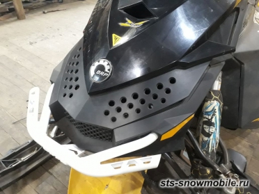 Передний бампер для снегохода Ski-Doo,  (толстостенная труба АМГ5) артикул STSПБс014