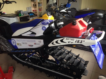 Задний бампер YAMAHA NYTRO ХТХ артикул STSЗБя020