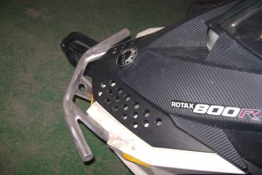 Передний бампер для снегохода Ski-doo (толстостенная труба АМГ5) артикул STSПБс015
